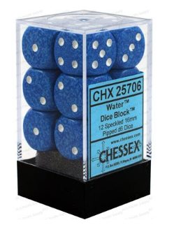 Chessex - Speckled: 12D6 Water