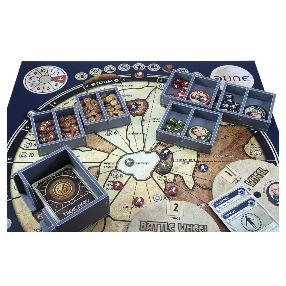 Folded Space Dune and Ixians & Tleilaxu Expansion & Board Game