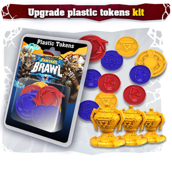 Super Fantasy Brawl - Upgraded Plastic Tokens Kit