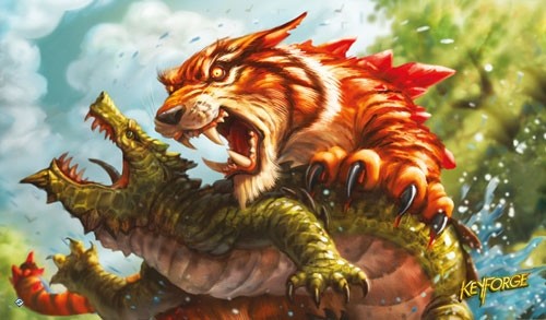 KeyForge: Call of The Archons - Mighty Tiger Playmat