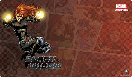 Marvel Champions: The Card Game – Black Widow Playmat