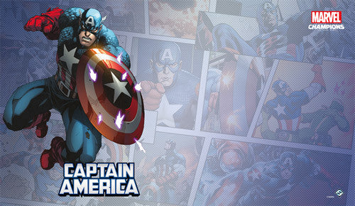 Marvel Champions: The Card Game – Captain America Playmat