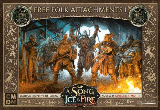 A Song of Ice & Fire: Tabletop Miniatures Game – Free Folk Attachments I