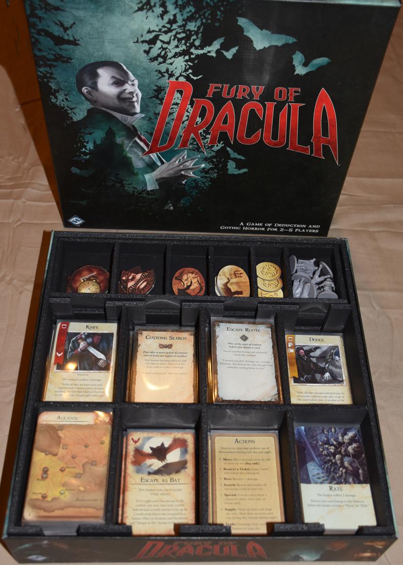 Insert Here - Fury of Dracula (3rd Edition) Organizer