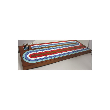 Large - 4 Track Cribbage Board Game