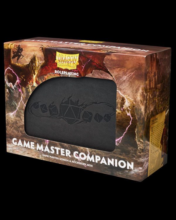 Dragon Shield - Game Master Companion: Screen & Accesory Box: Iron Grey