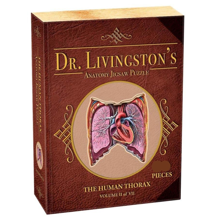 Puzzle - Genius Games - Dr Livingston: Human Thorax (500 Pieces)