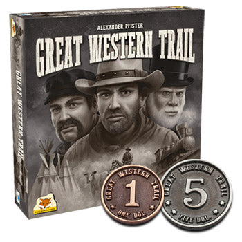 Moedas & Co Coin Set - Great Western Trail Set