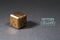 Space Roller Dice - Green Glow Bronze Finish Space Roller Dice