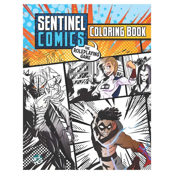 Sentinel Comics RPG: Coloring Book