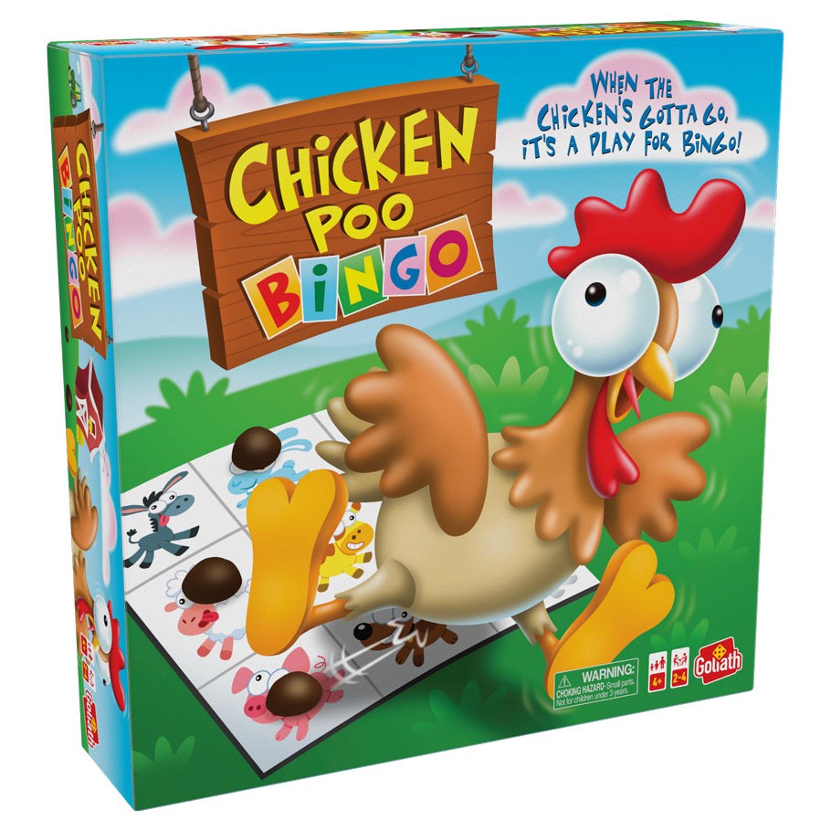 Chicken Poo Bingo Game