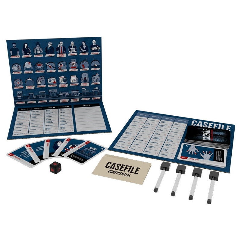 Casefile: Truth & Deception Game & Board Game & Board Game Bliss