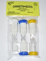 Koplow Games - Hourglasses - Set of 3