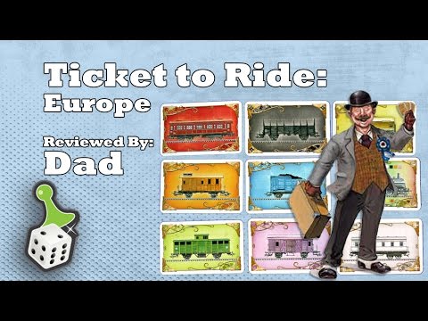 Ticket to Ride - Europe - Refresh (Minor Damage)