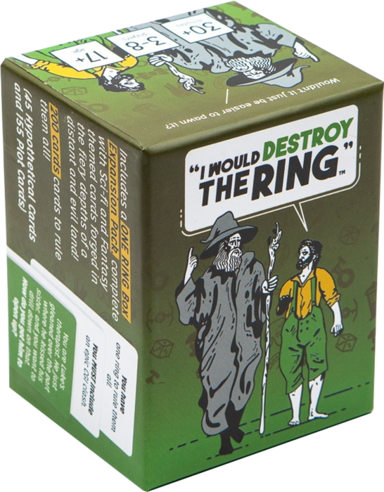 I Would Destroy The Ring