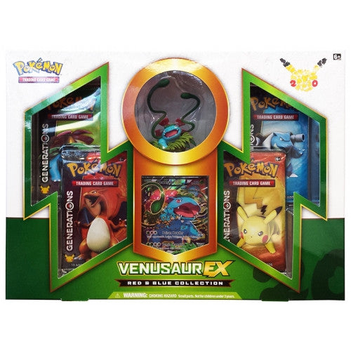 Pokemon - Red & Blue Collection Venusaur EX (Generations)