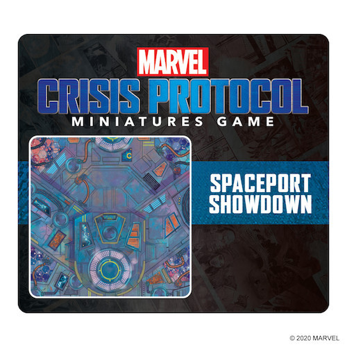 Marvel: Crisis Protocol - Spaceport Showdown Game Mat
