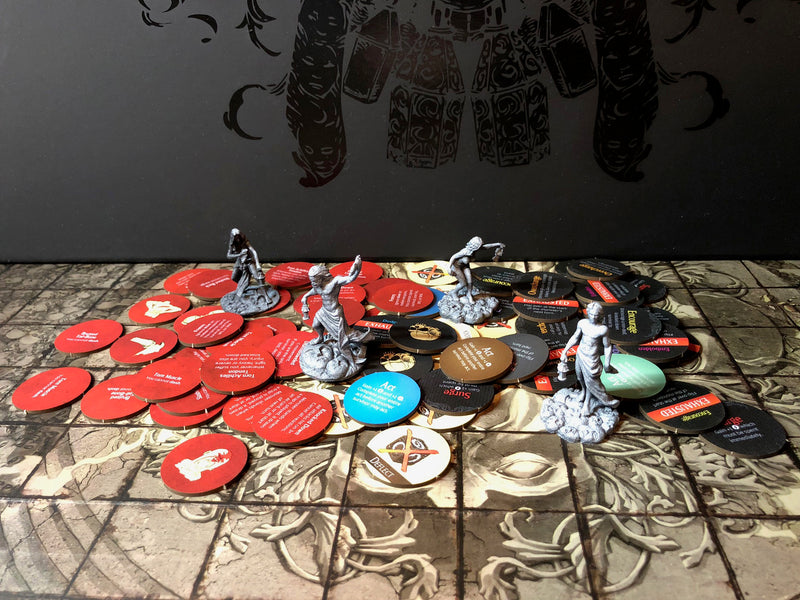 The Game Crafter - Kingdom Death: Monster - All Round Tokens