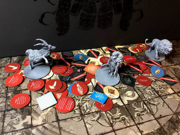 The Game Crafter - Kingdom Death: Monster - Square Survival Tokens