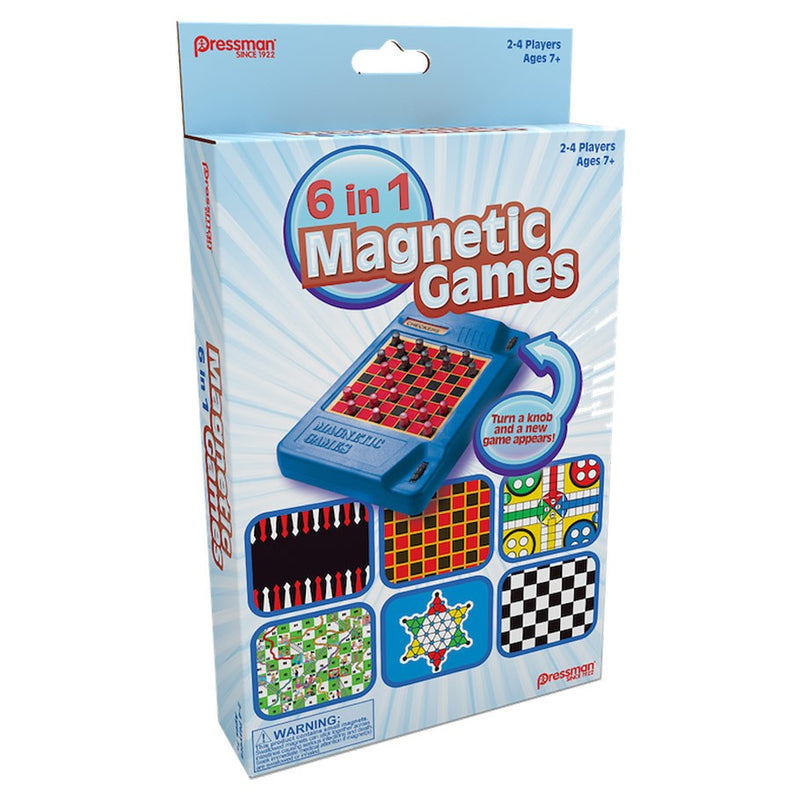 6 in1 Travel Magnetic Games