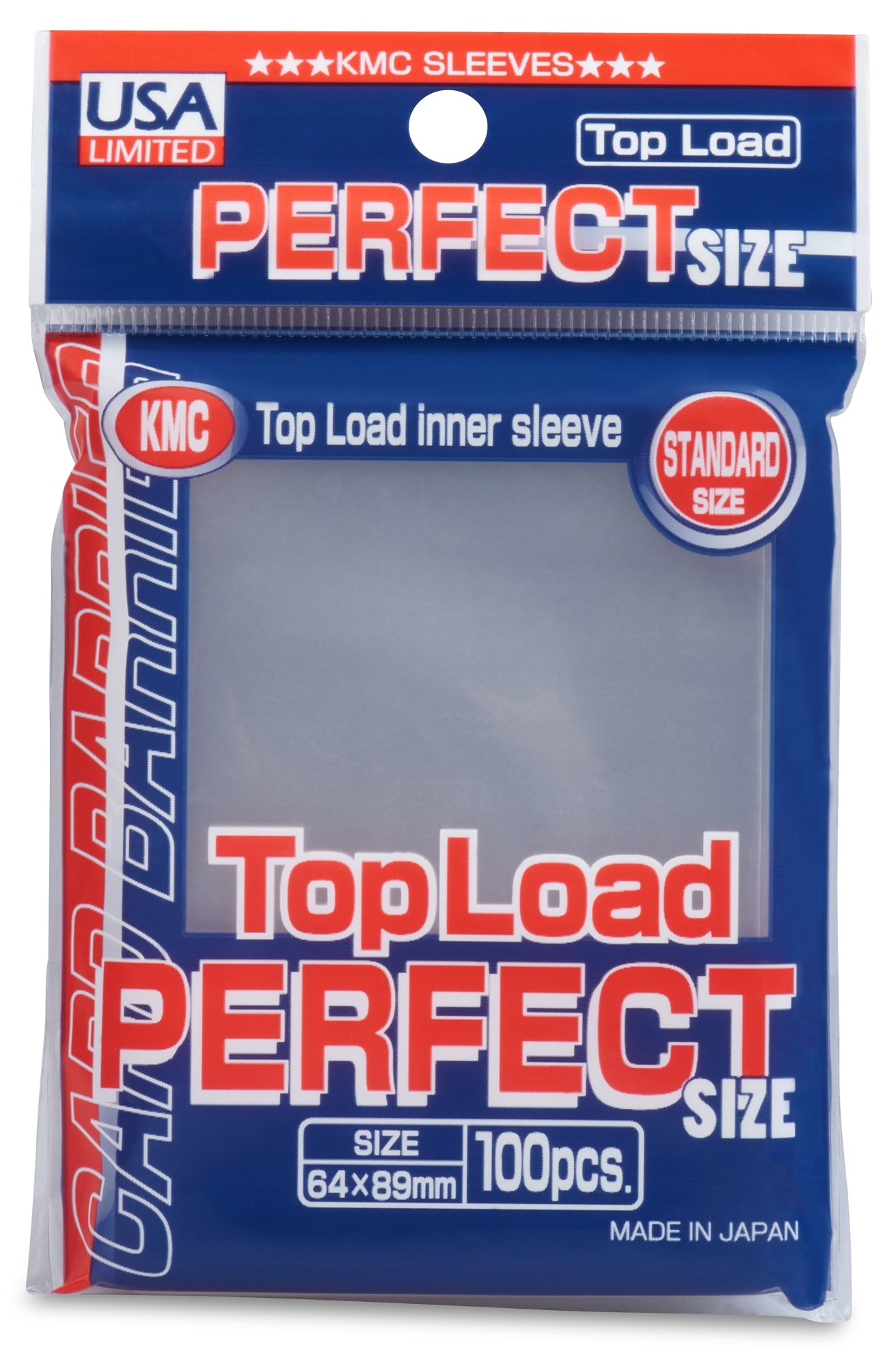 KMC Card Barrier: Perfect Size Sleeves (100)