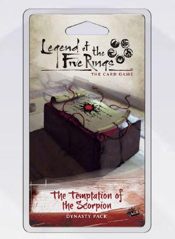 Legend of the Five Rings: The Card Game – The Temptation of The Scorpion Dynasty Pack