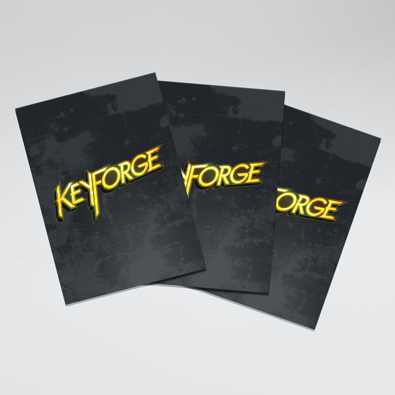 Gamegenic - Keyforge Logo Sleeves - Black