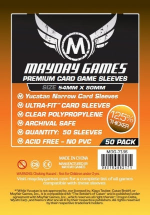 Mayday Sleeves - Yucatan Narrow Card Sleeves Premium
