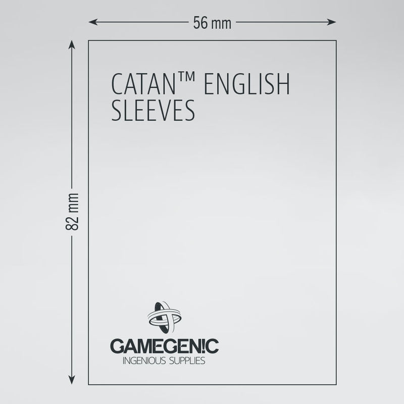 Gamegenic - Matte Catan-Sized Sleeves (60)