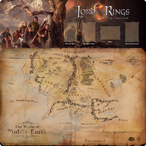 The Lord of the Rings: The Card Game Playmats - Fellowship 1-4 Player Gamemat