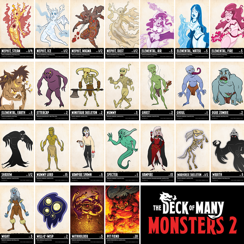 The Deck Of Many: Monsters 2
