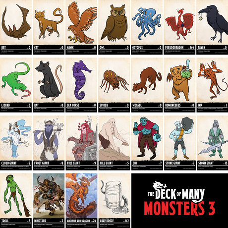 The Deck Of Many: Monsters 3