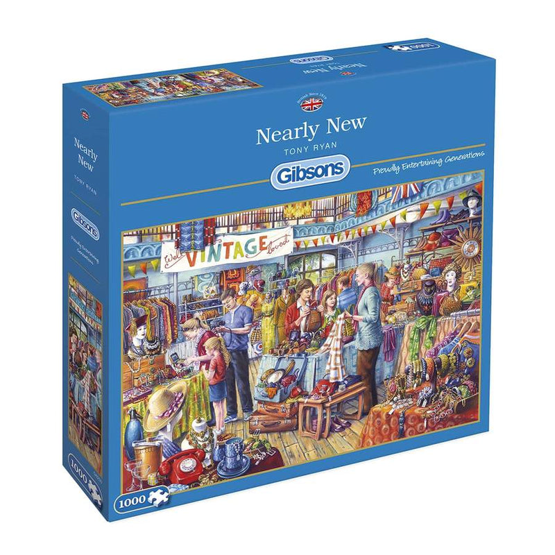 Puzzle - Gibsons - Nearly New (1000 Pieces)