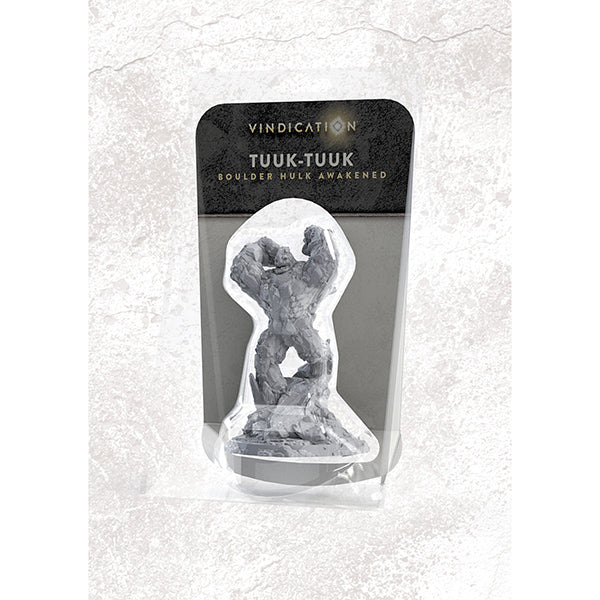 Vindication: Tuuk Tuuk Boulder Hulk Awakened Miniature in Clamshell