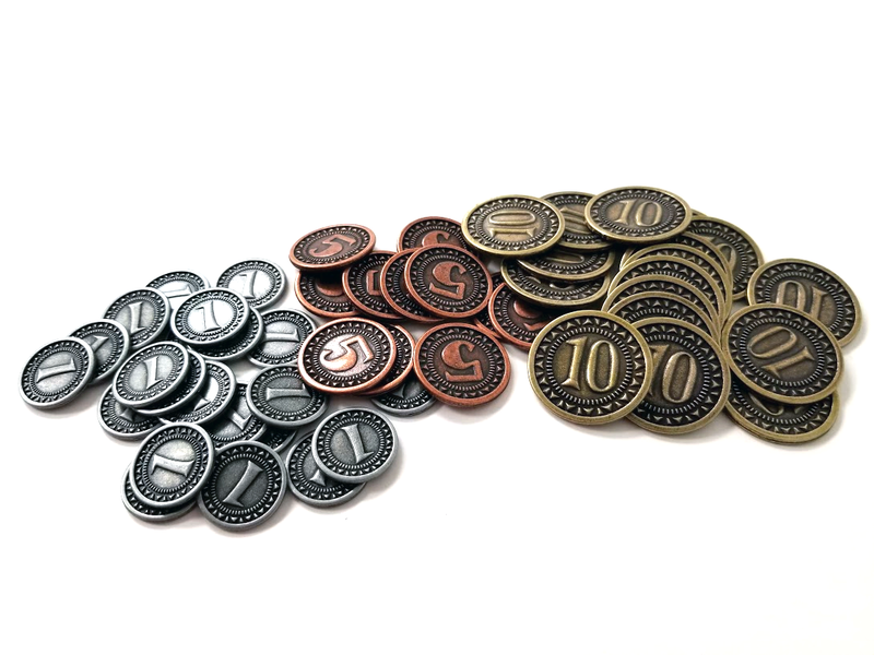 Orleans - Metal Coins for Orleans (51 pcs)