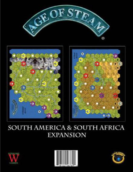 Age of Steam Expansion: South America / South Africa