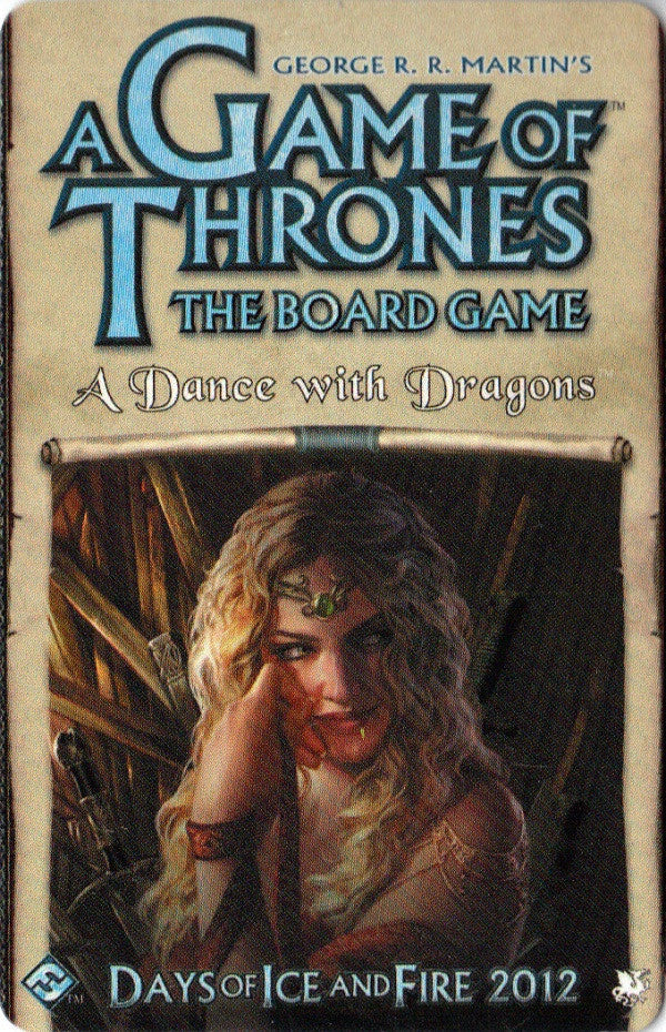 A Game of Thrones: The Board Game (Second Edition) - A Dance with Dragons Expansion