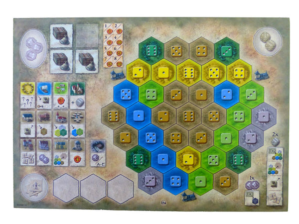 The Castles of Burgundy: 4th Expansion - Monastery Boards