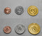 Viticulture: Custom Metal Lira Coins