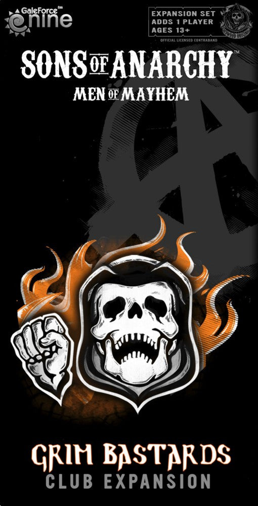 Sons of Anarchy: Men of Mayhem - Grim Bastards Club Expansion
