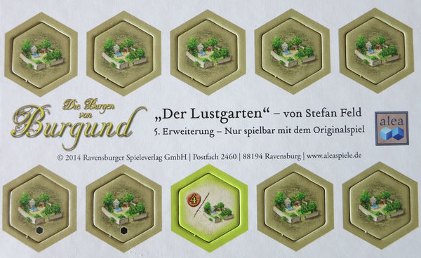 The Castles of Burgundy: 5th Expansion - Pleasure Garden