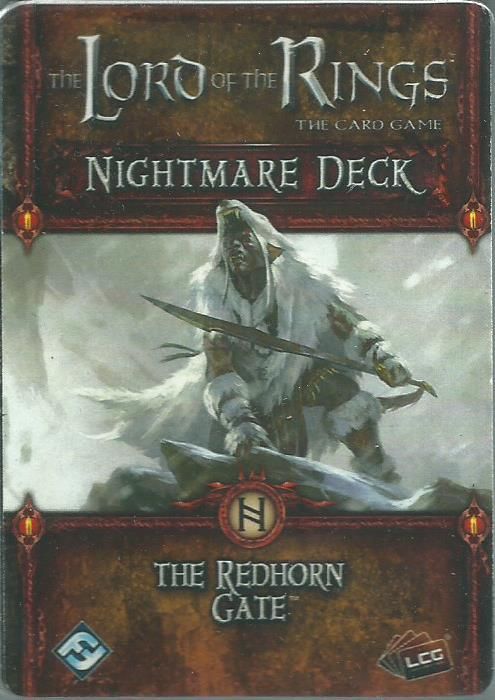 The Lord of the Rings: The Card Game - Nightmare Deck: The Redhorn Gate