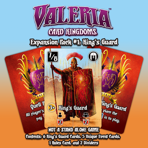 Valeria: Card Kingdoms - Expansion Pack #01: King's Guard