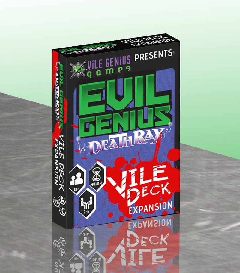 Evil Genius: Deathray Vile Deck