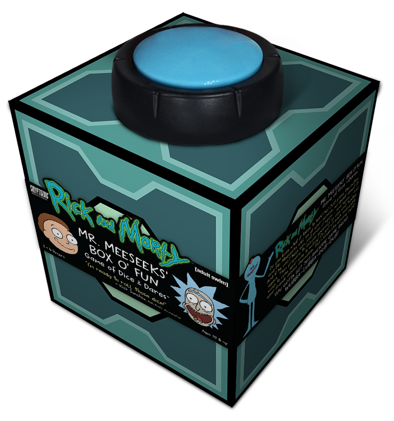 Rick and Morty: Mr. Meeseeks' Box o' Fun Dice and Dares Game