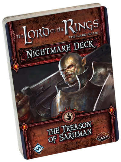 The Lord of the Rings: The Card Game - Nightmare Deck: The Treason of Saruman