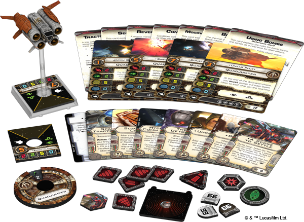 Star Wars: X-Wing Miniatures Game - Quadjumper Expansion Pack