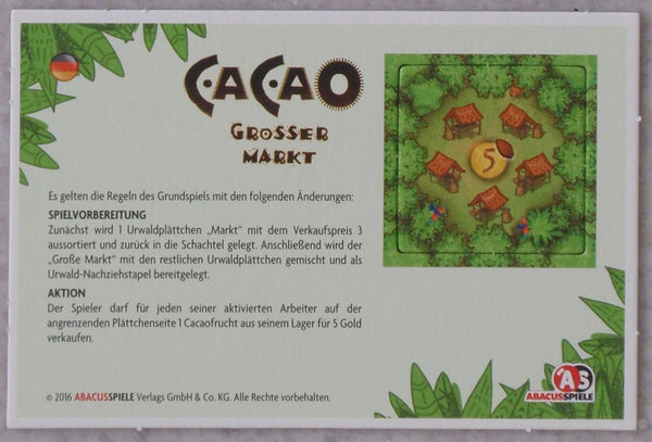 Cacao: Big Market (Import)