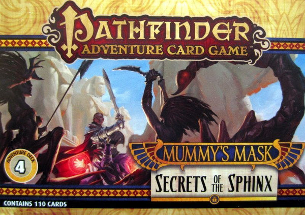 Pathfinder Adventure Card Game: Mummy's Mask – Adventure Deck 4: Secrets of the Sphinx
