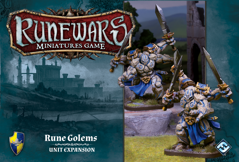 Runewars Miniatures Game: Rune Golems - Unit Expansion